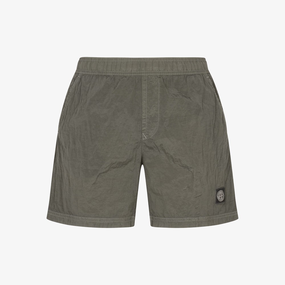 Regular Fit Swim Shorts ‘Military Green’