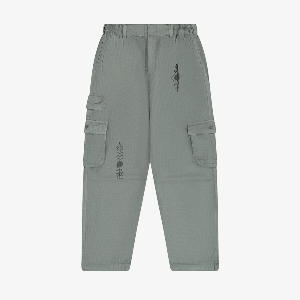 Sabala Garment Dyed Ripstop Cargo Pants 'Grey'