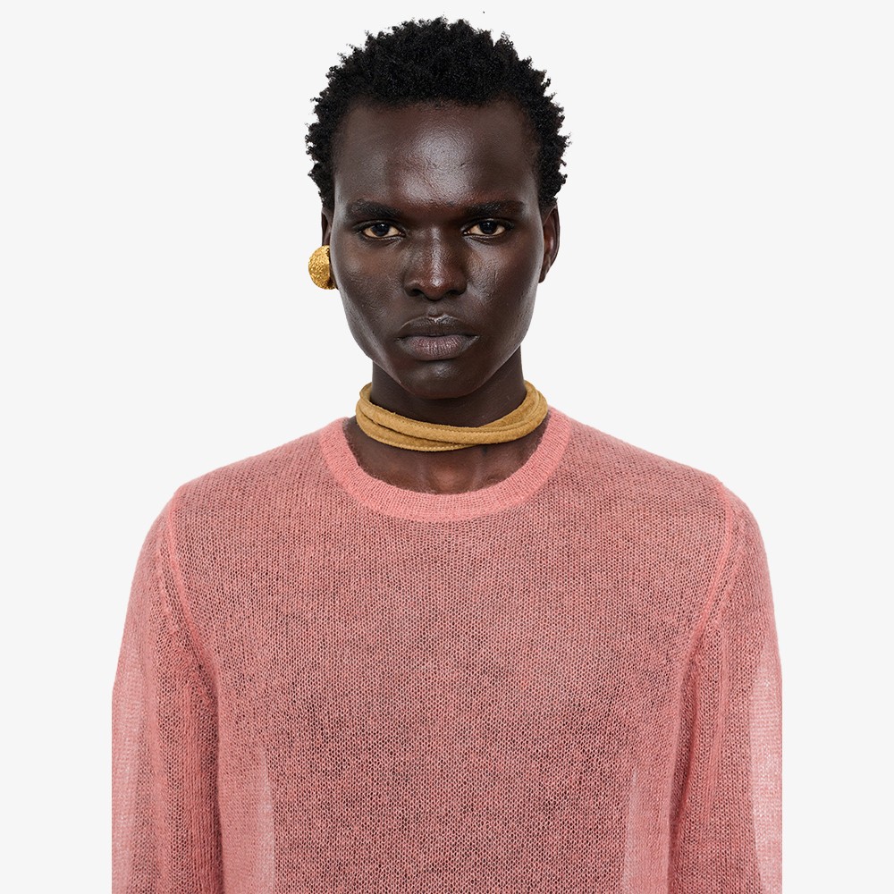 Les Sweater 'Rose Sheer Mohair'