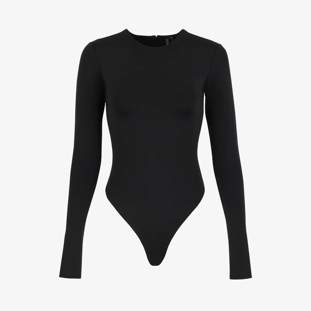 インナー・ルームウェアその他 entire studios LS BODYSUIT - NYLON SPANDEX (ES2357SO SOOT) ls bodysuit - nylon spandex soot – entire studios
