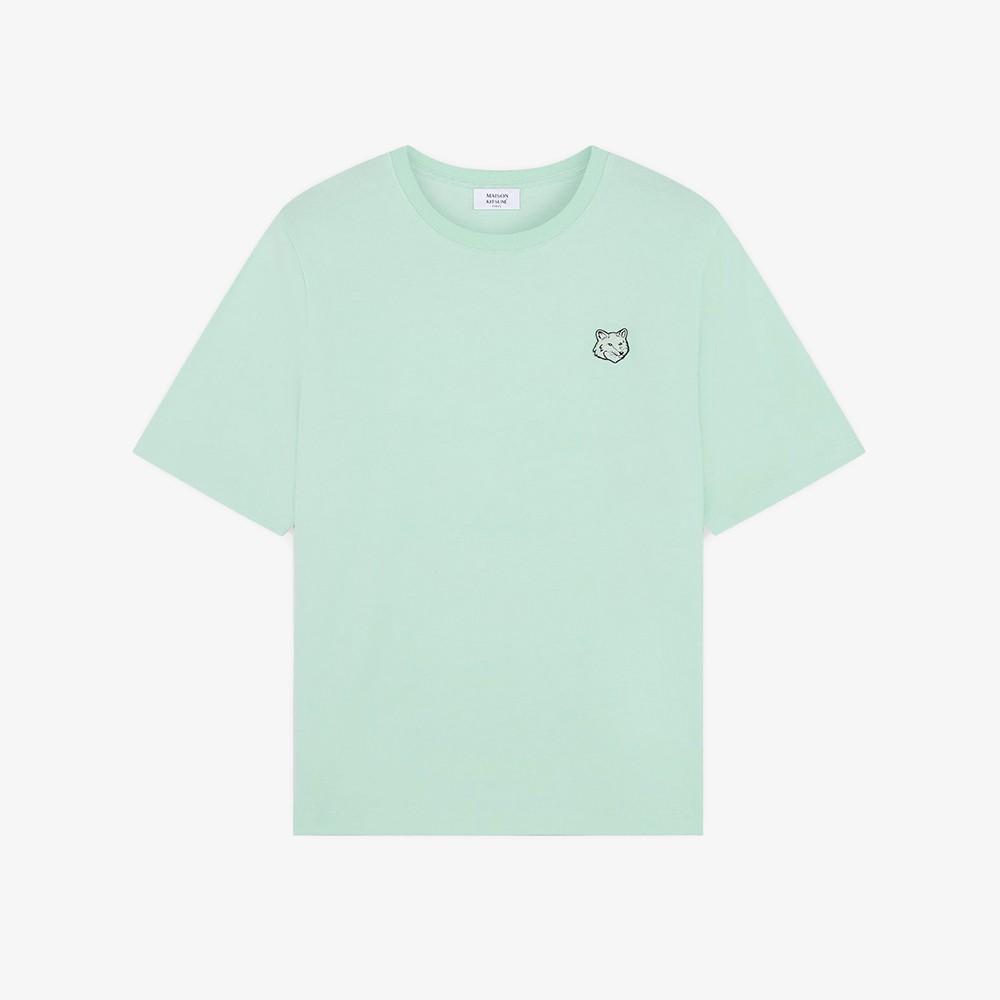 Bold Fox Head Patch Comfort T-Shirt 'Peppermint'