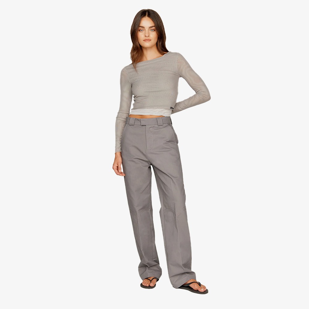 Canvas Worker Pants 'Grey'