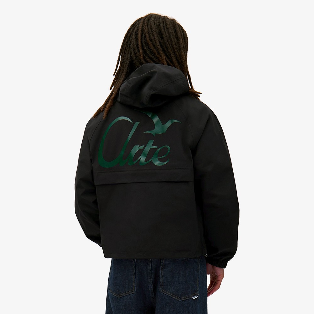 Bird Logo Anorak 'Black'