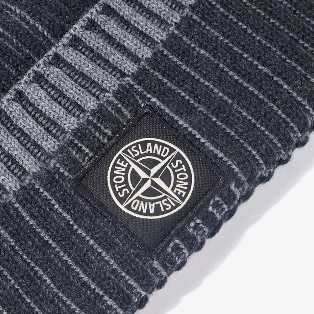 Vanisé Full Rib Rws Wool Beanie 'Charcoal Grey Melange'