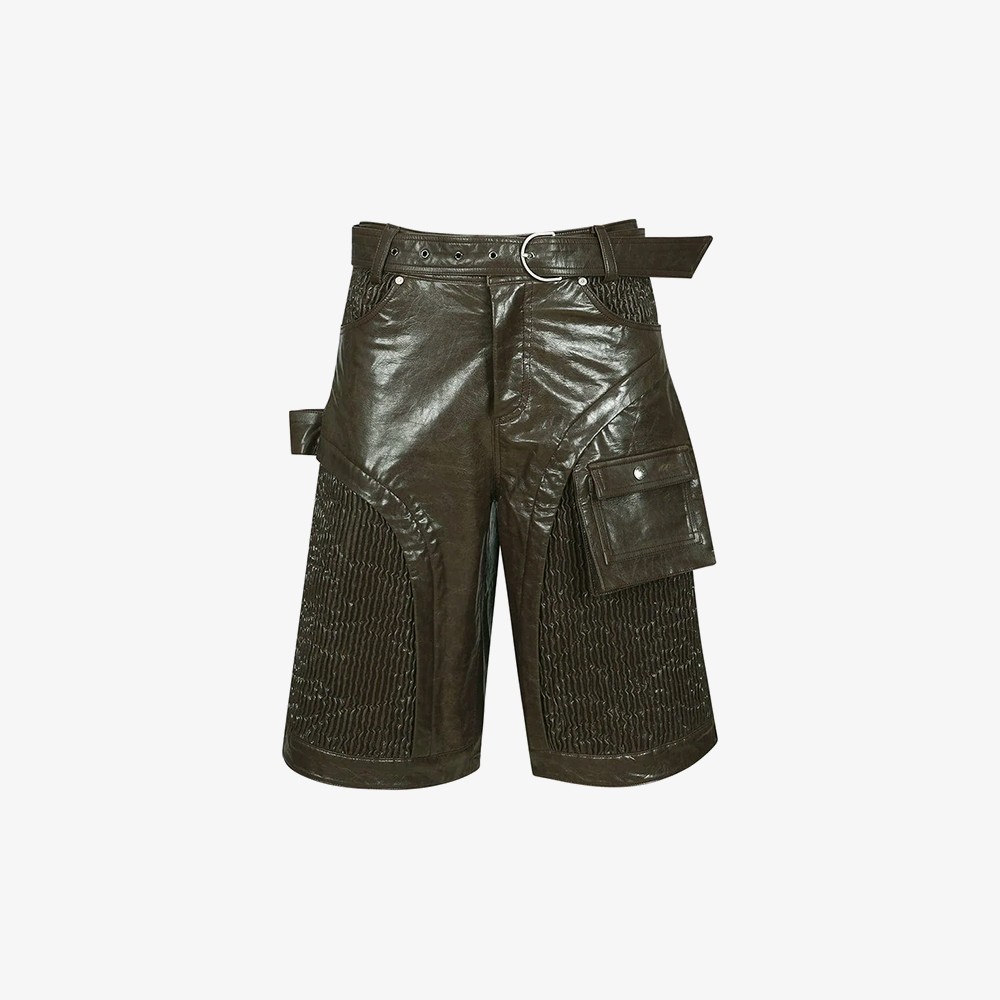 Sunbird Panel Leather Short Pant