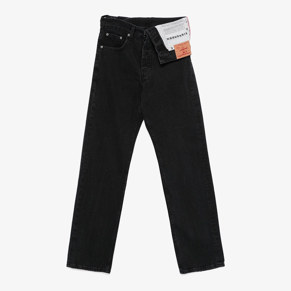 Evergreen Asymmetric Jeans 'Black'