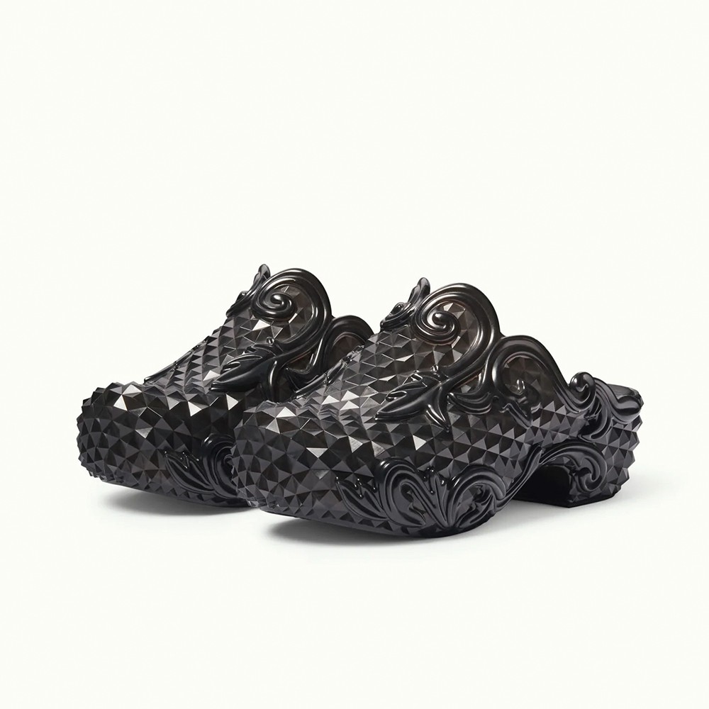 Melissa Court Clog 'Black'