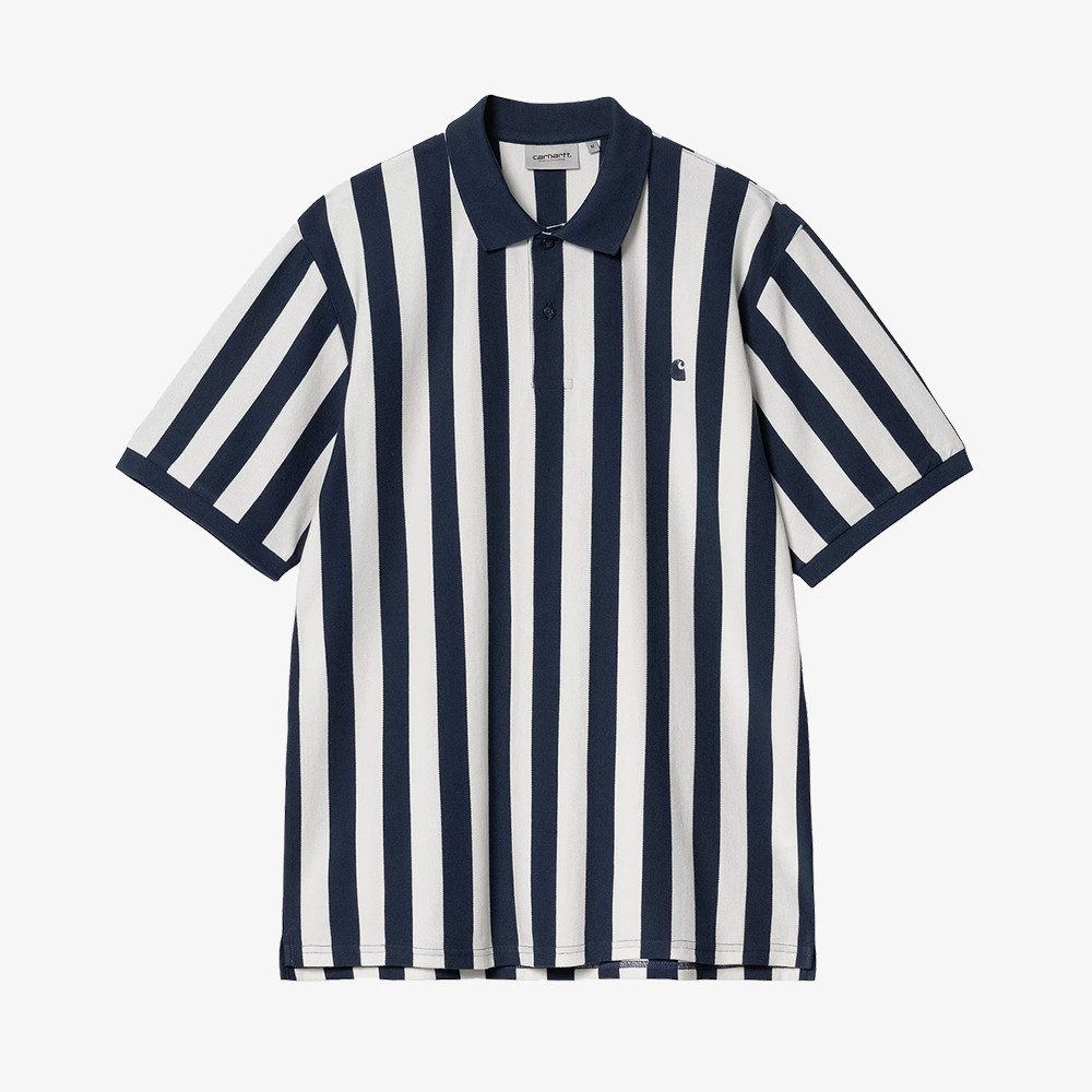 S/S Boynton Polo 'Stripe Jacquard'