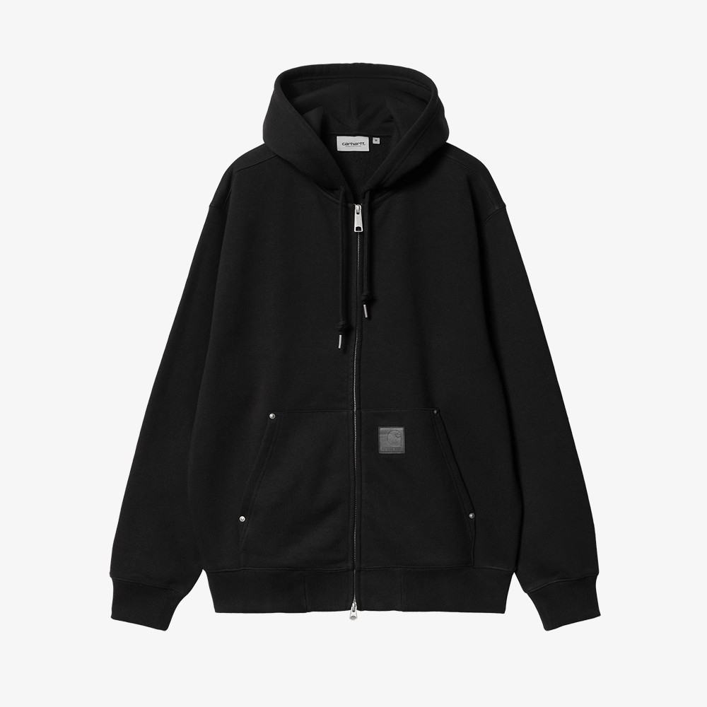 Hooded Eldon Sweat Jacket 'Black'