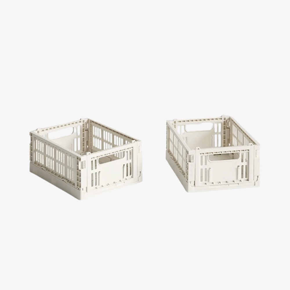 Colour Crate Mini-Set of 2 'Off White'