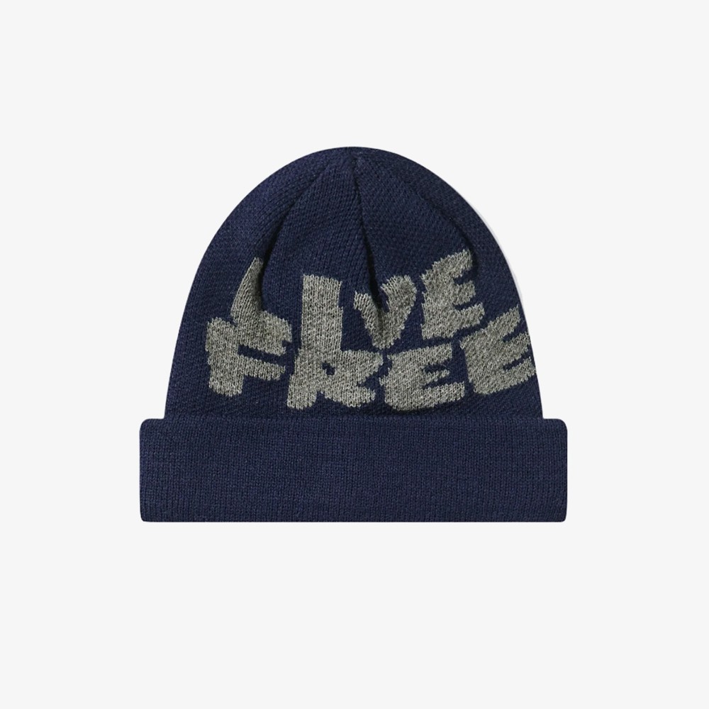 Live Free Beanie 'Navy'