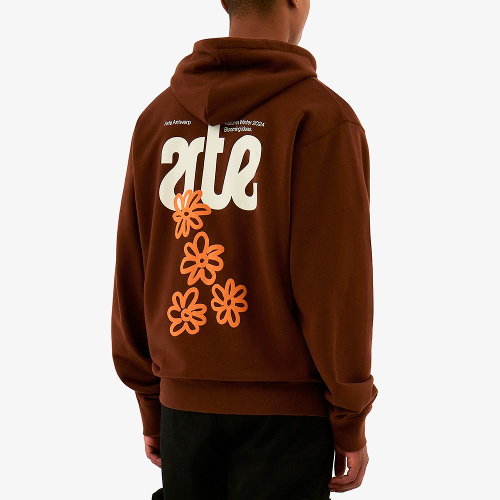 Blooming Ideas Hoodie 'Brown'