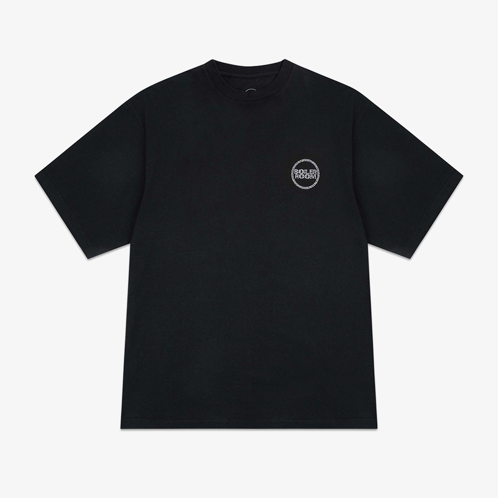 Diamante Logo T-shirt 'Black'