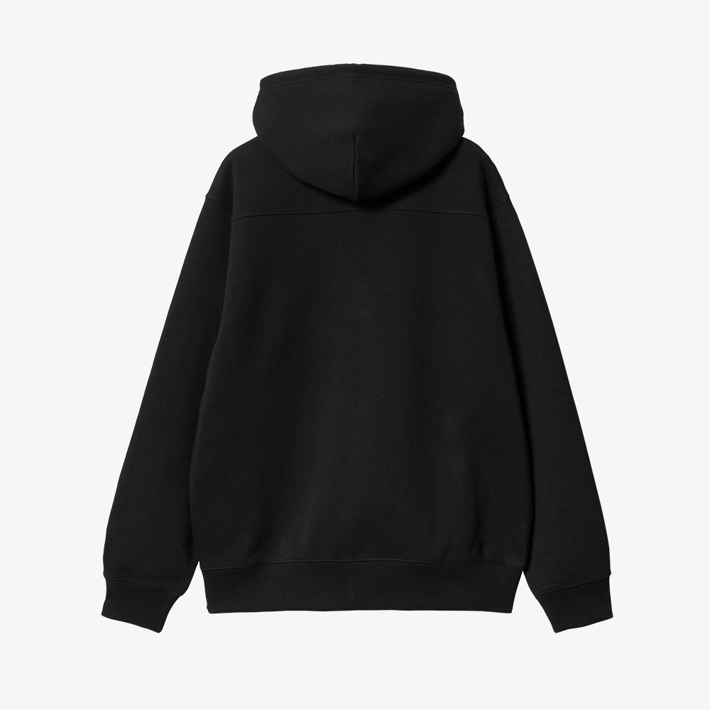 Hooded Eldon Sweat Jacket 'Black'