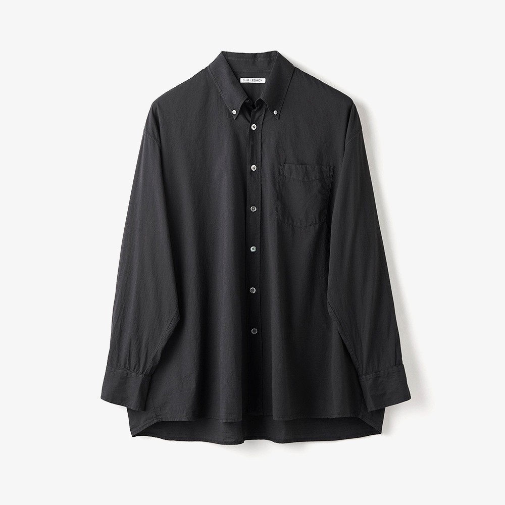 Borrowed BD Shirt Black Voile