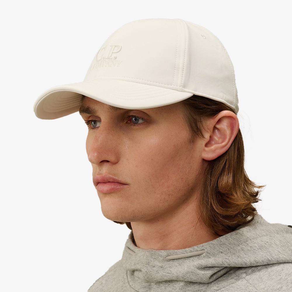 Gabardine Logo Cap 'White'