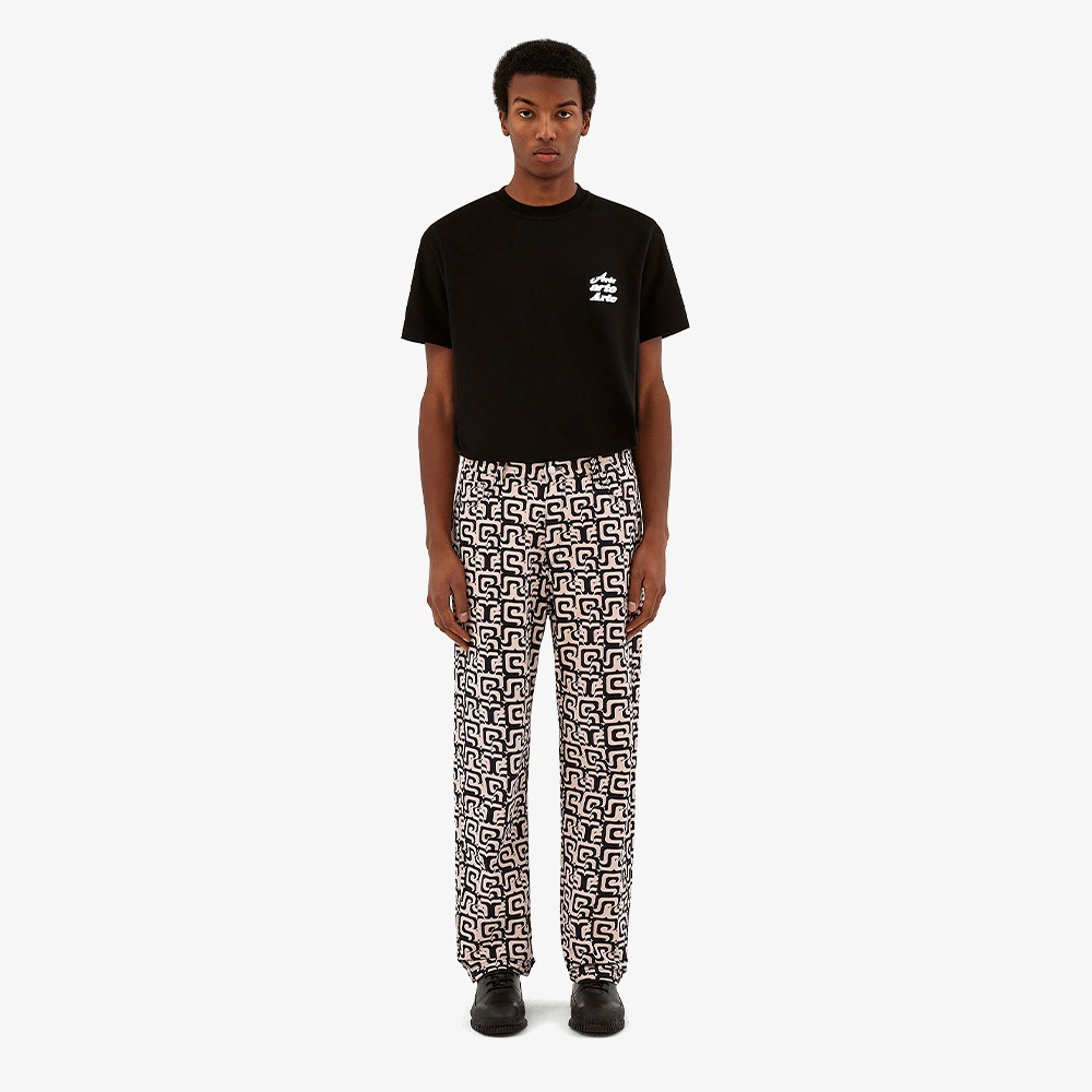 Printed Abstract Arte Pants