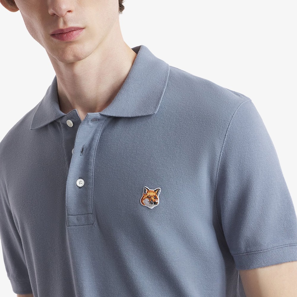 Fox Head Patch Regular Polo T-Shirt 'Moonlight Blue'