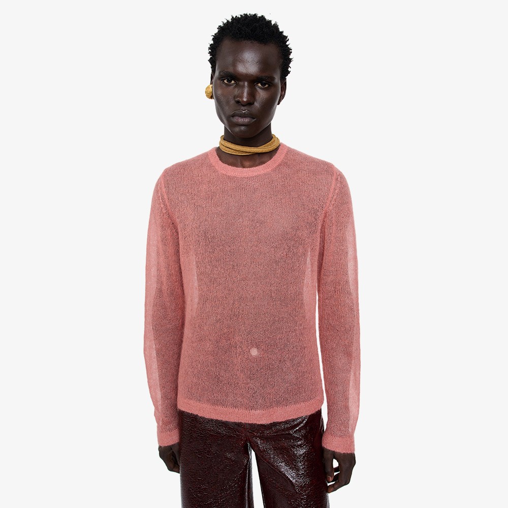 Les Sweater 'Rose Sheer Mohair'