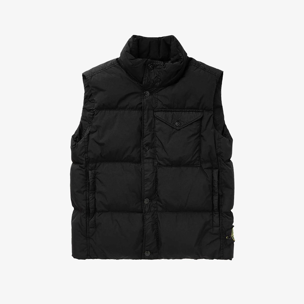 Sleeveless Realdown Jacket 'Black'