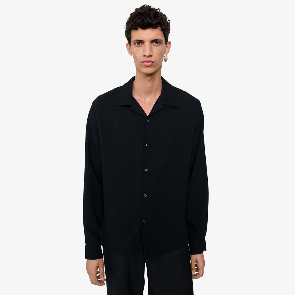 Sense Shirt 'Black Crepe'