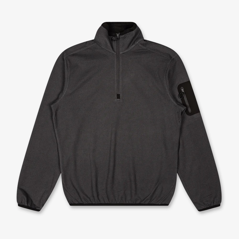 Toba Quarter Zip 'Anthracite'