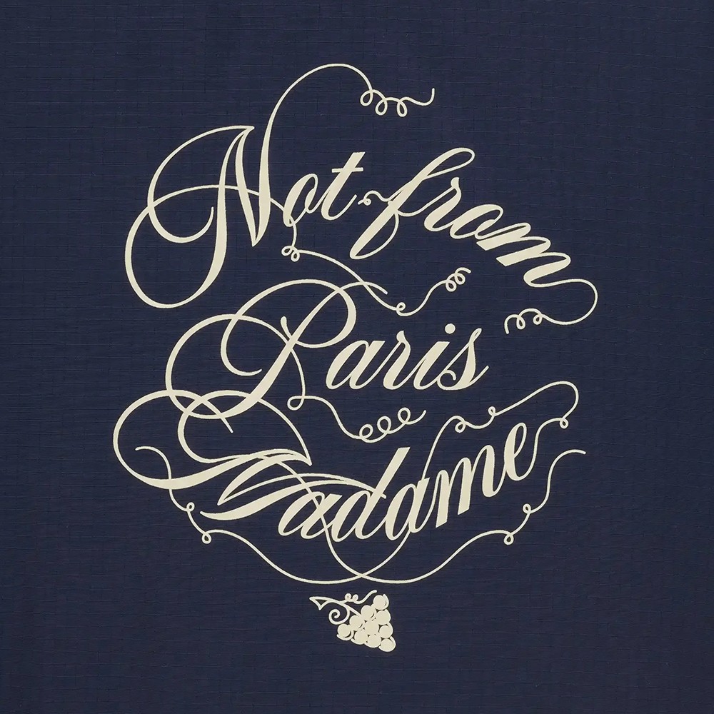 La Veste Slogan Vignes 'Navy'