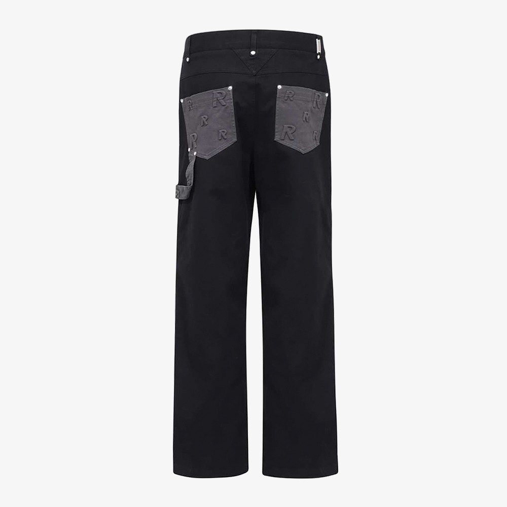 Embossed Utility Pants