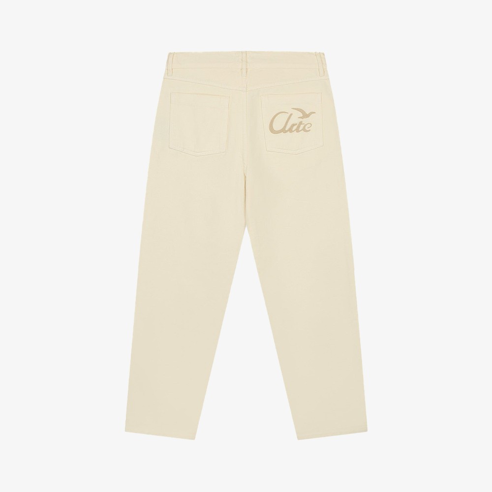 Bird Pocket Pants 'Cream'