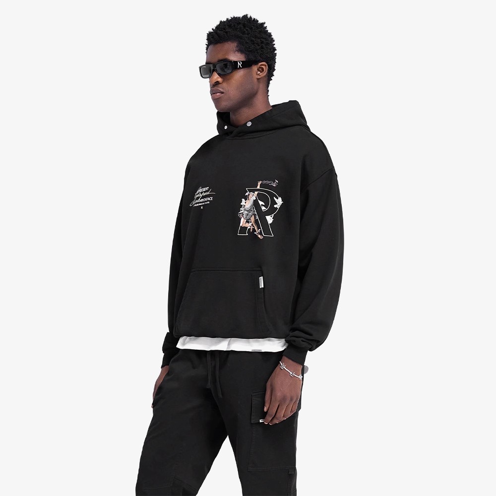 Hermes Hoodie 'Jet Black'