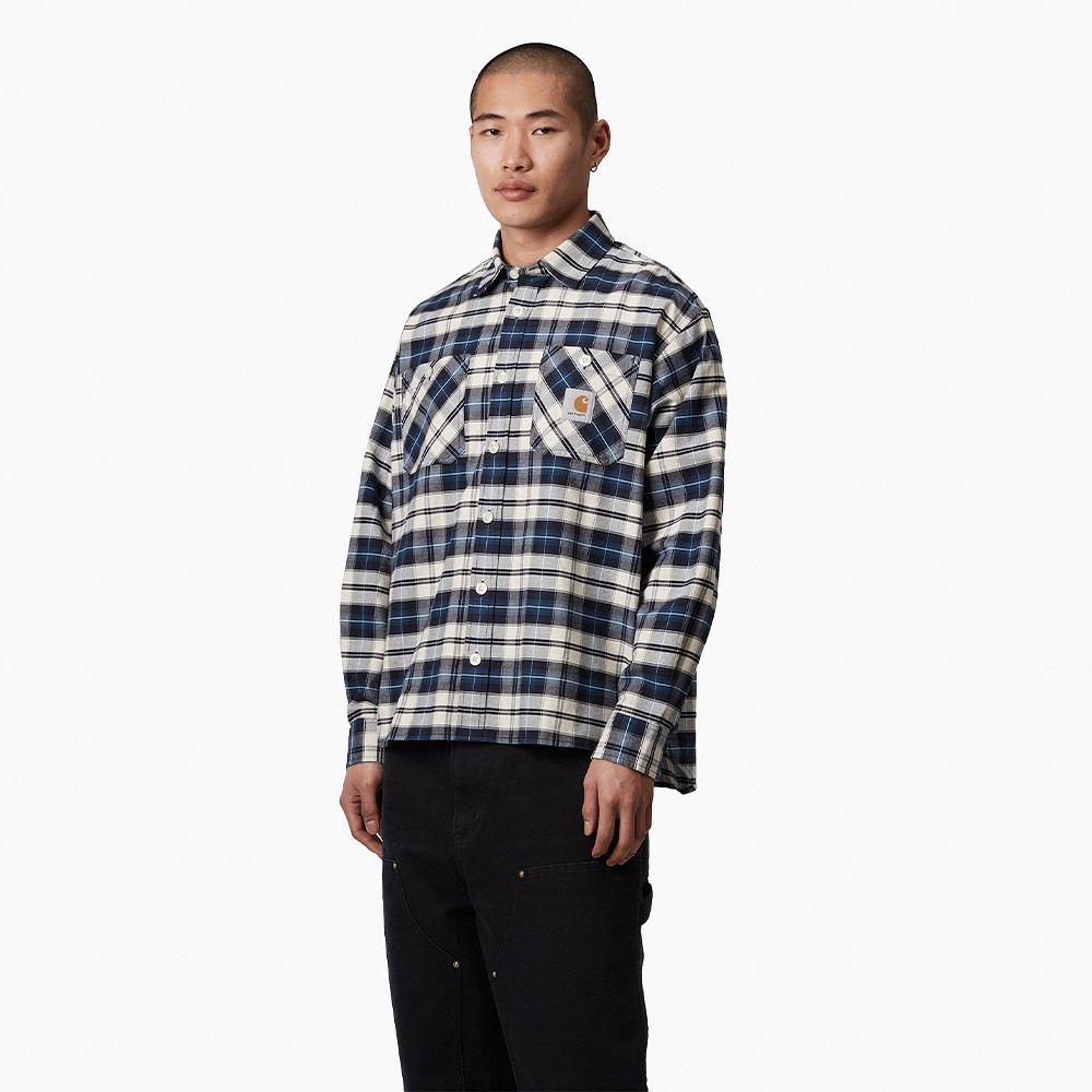 W' L/S Tarbell Shirt 'Dark Navy'