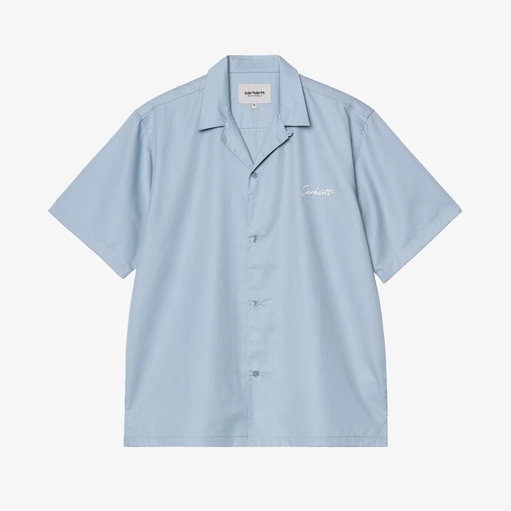 S/S Delray Shirt 'Frosted Blue'
