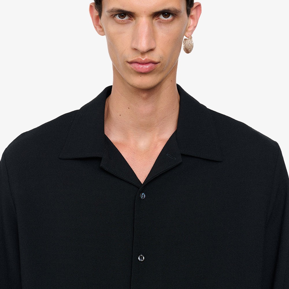 Sense Shirt 'Black Crepe'