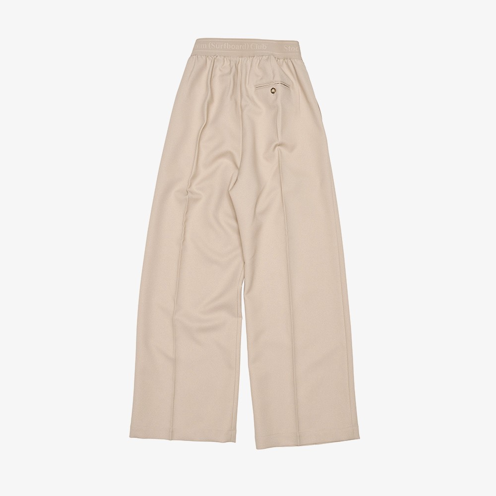 Relaxed Fit Trousers 'Beige'