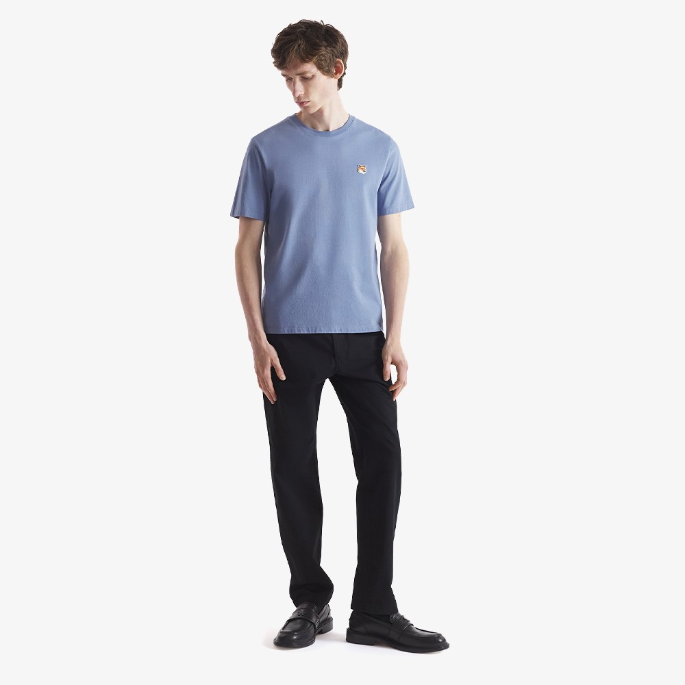 Fox Head Patch Regular T-Shirt 'Moonlight Blue'