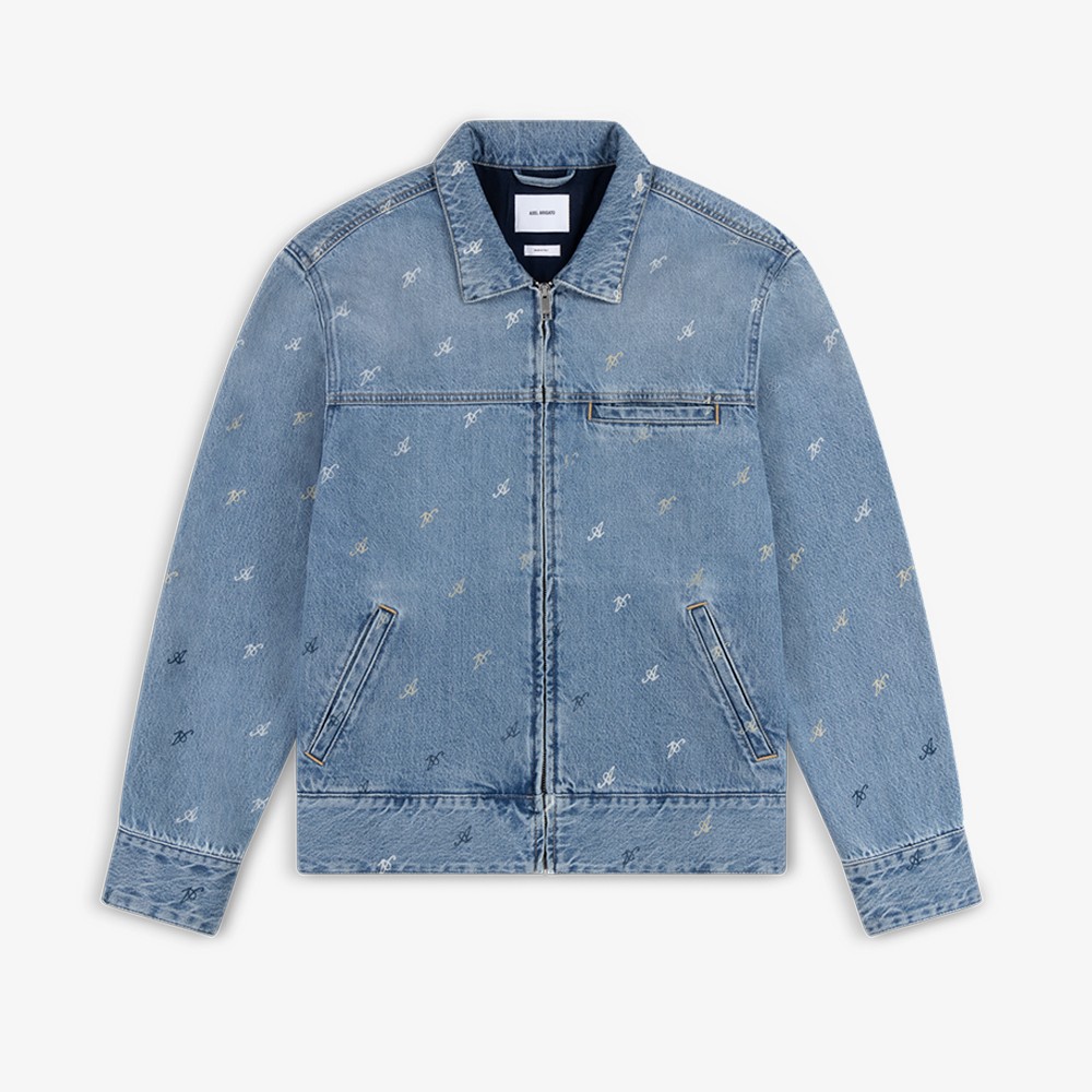 Signature A Denim Jacket 'Light Blue'