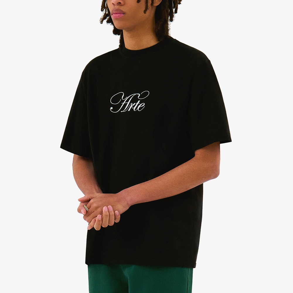 Script Logo T-shirt 'Black'