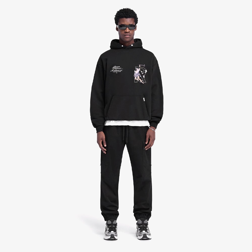 Hermes Hoodie 'Jet Black'