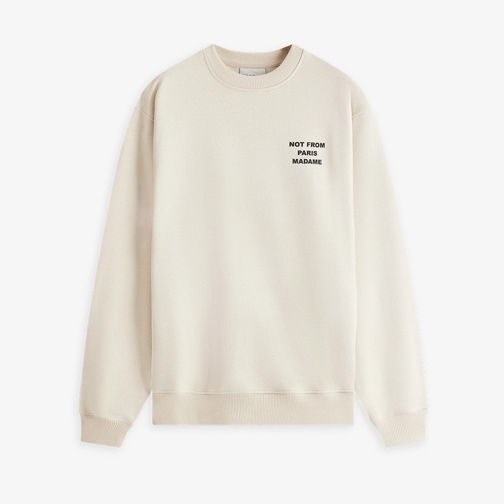 Le Sweatshirt Slogan 'Beige'