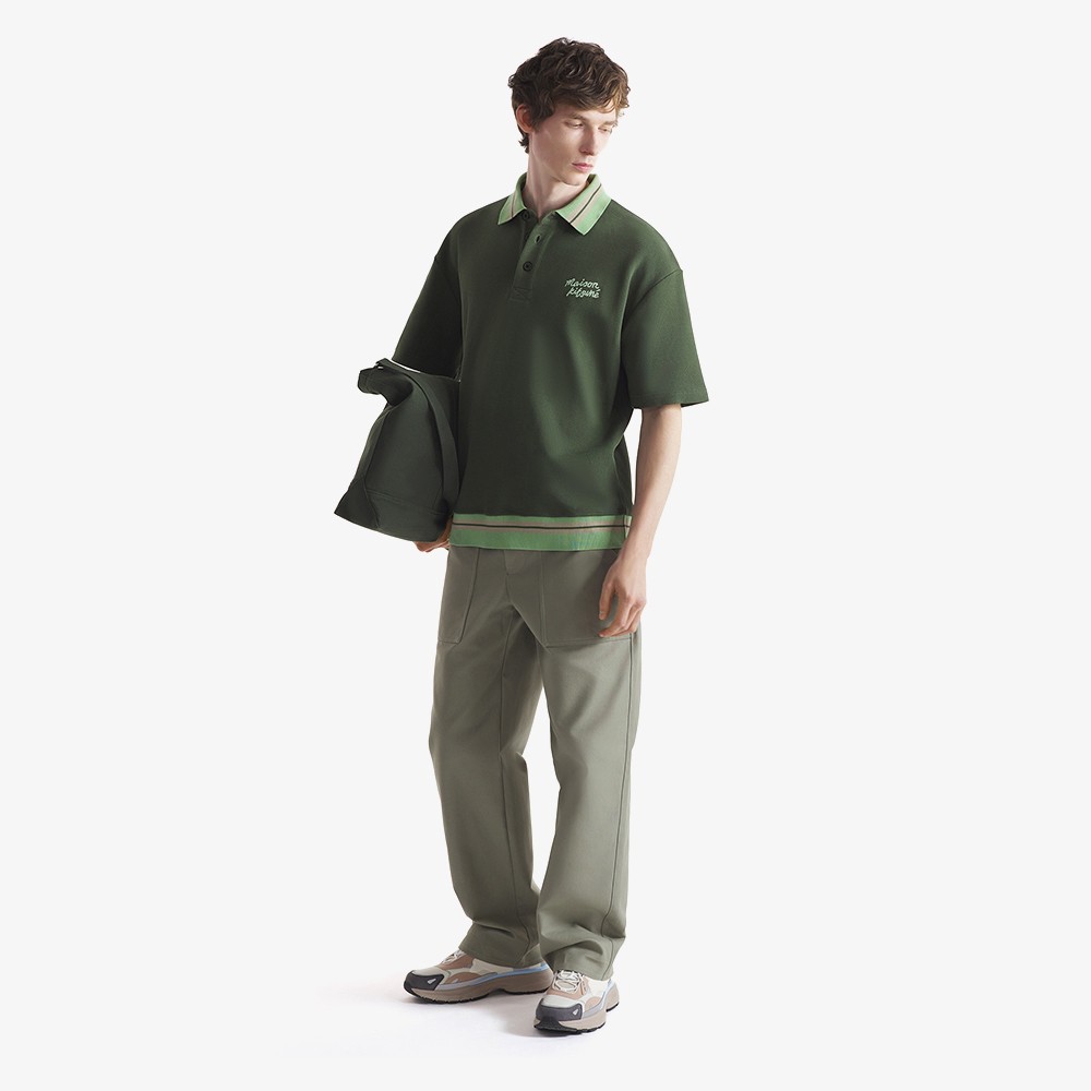 Oversize Polo 'Ranger Green'