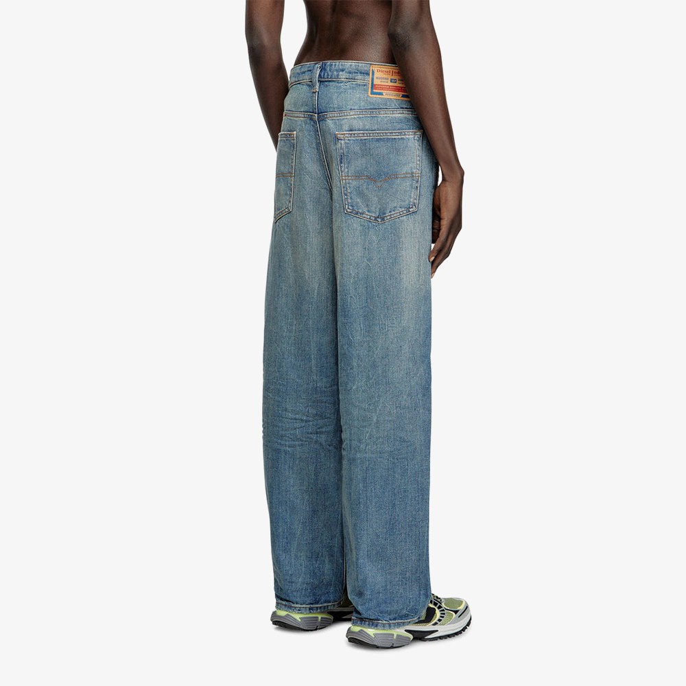 2001 D-MACRO Jeans 'Medium Blue'
