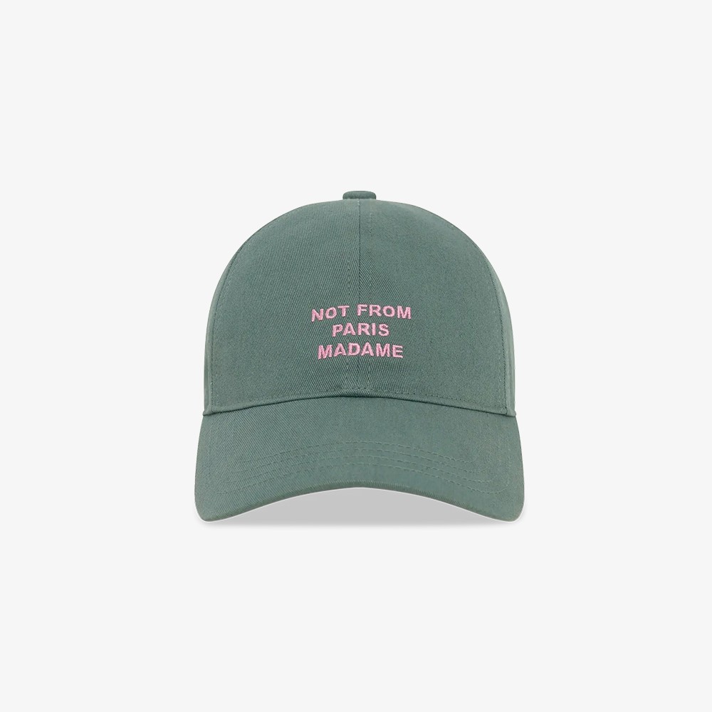 La Casquette Slogan 'Water Green'