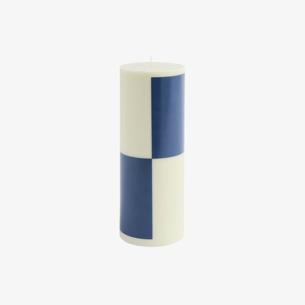 Column Candle-Large 'Milky Green'