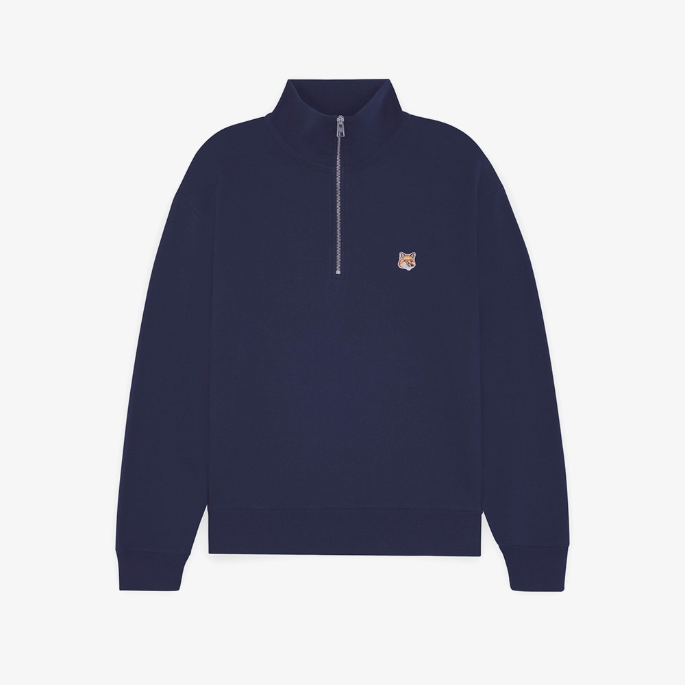 Comfort Half Zip Sweatshirt 'Blue'