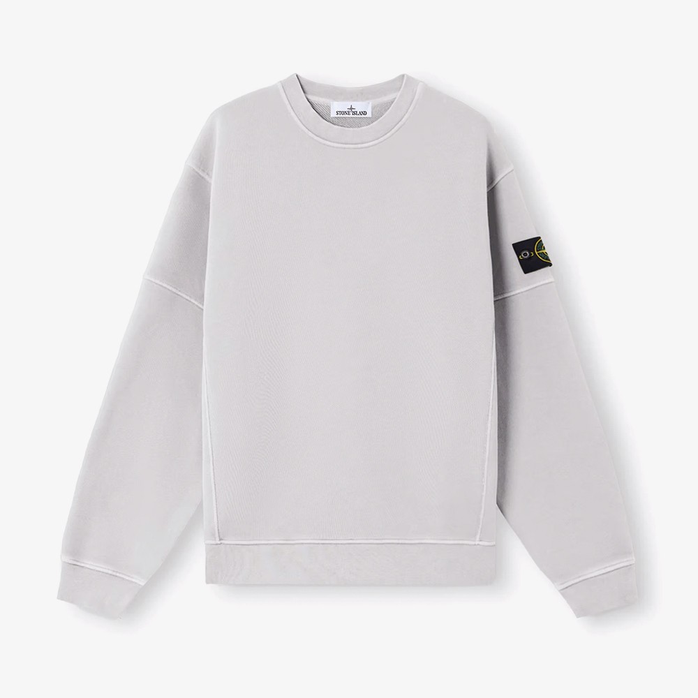 Organic Cotton Sweatshirt 'Pearl Grey'