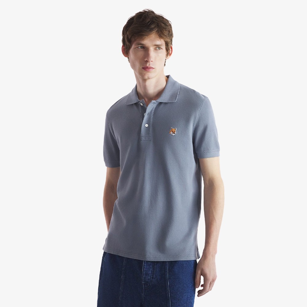 Fox Head Patch Regular Polo T-Shirt 'Moonlight Blue'