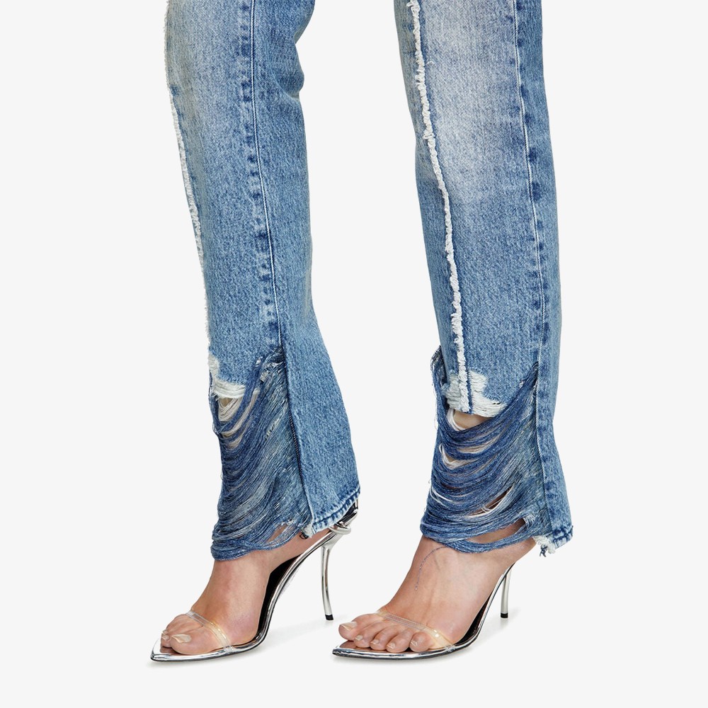 Bootcut Jeans D-Ginna 'Medium Blue'