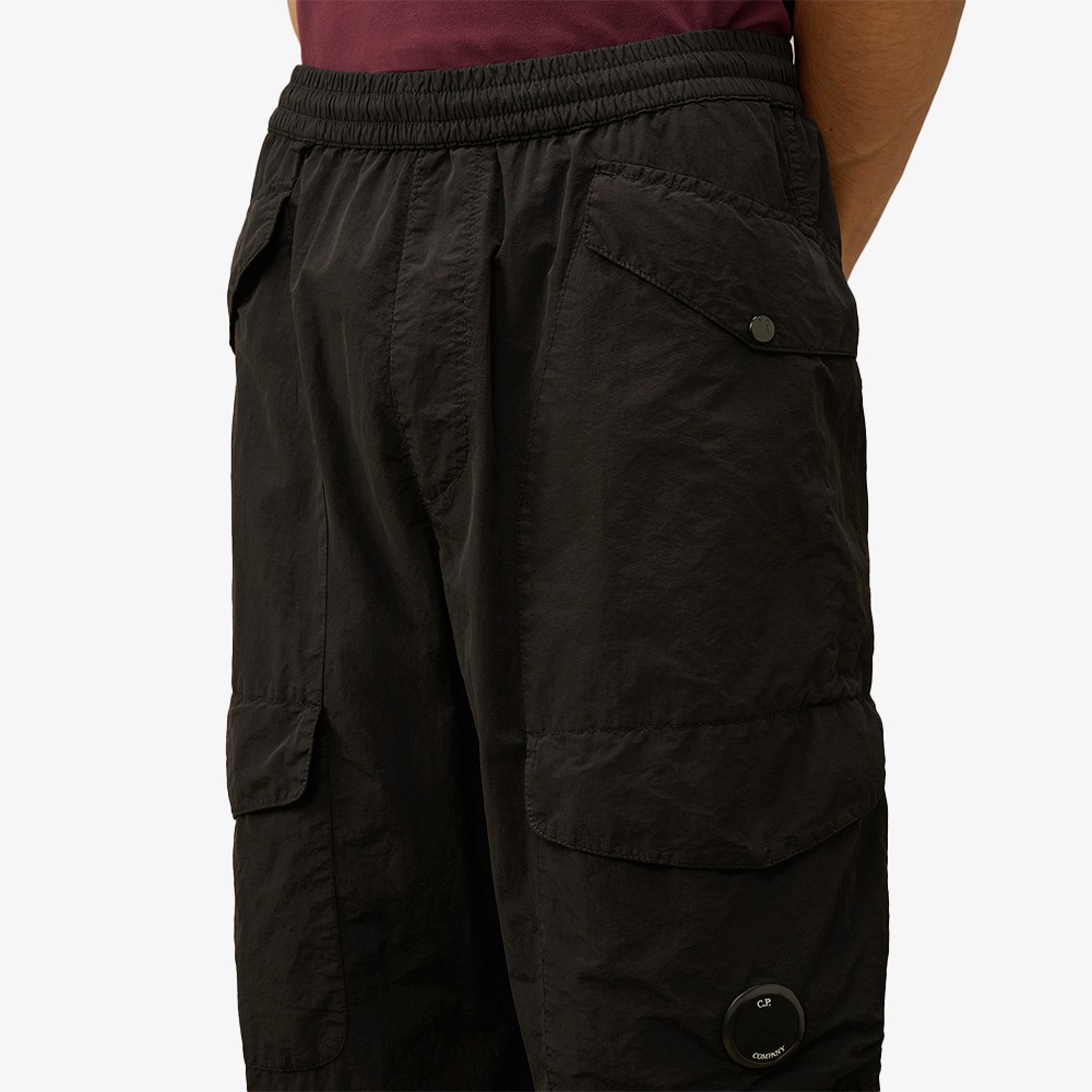 Flatt Nylon Loose Utility Pants 'Black'