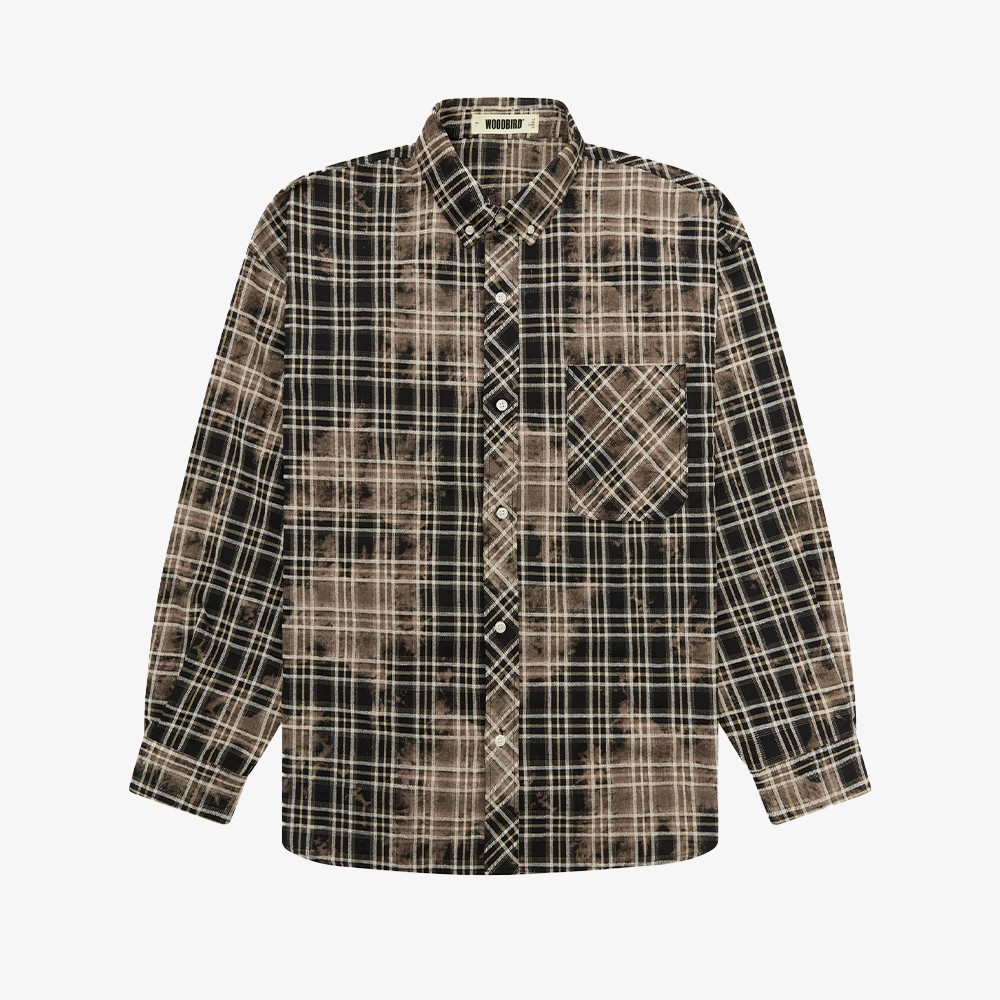 WBJong Check Shirt 'Brown'