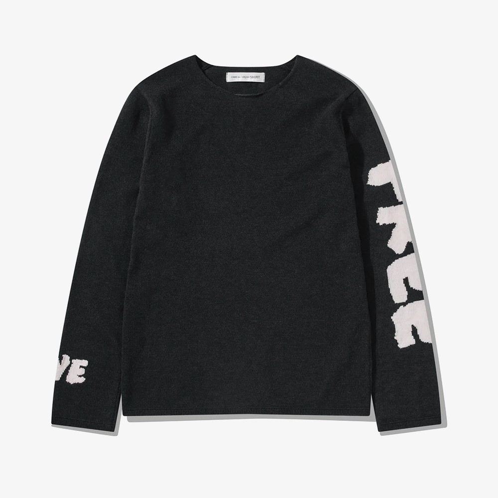 Wool Live Free Sweater 'Black'